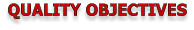 QUALITY OBJECTIVES